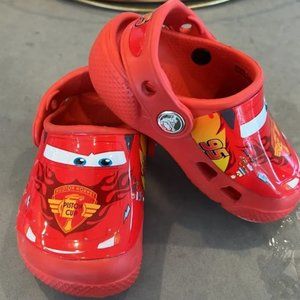 Toddler Lightning McQueen Crocs